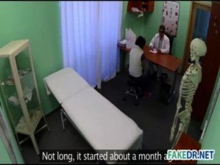 Skin Examination On A Hot Babe In The Fake Hospital
