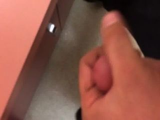 Two Handed Jerk Off At Work