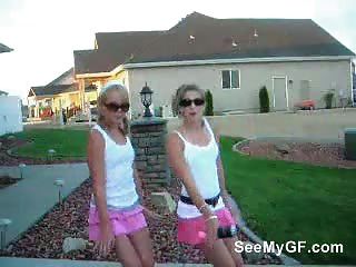 Sexy Blondes Barby Girlfriends Goofing Around