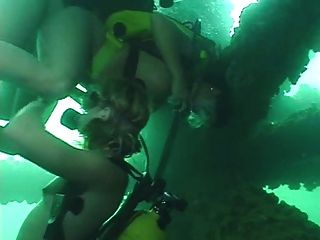 Deep Scuba Threesome - Part 3