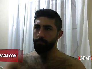 Hot Bearded Syrian Jerking Off - Arab Gay